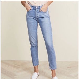 Agolde Jamie High Rise Jeans in Brooklyn